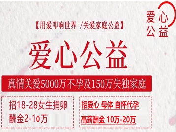 湖北捐卵助孕生子 爱心志愿者招募